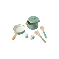 Kitchen Pot and Pan Set, sage green, Sebra