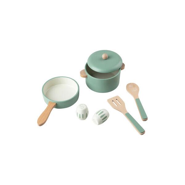 Kitchen Pot and Pan Set, sage green Kitchen Pot and Pan Set, sage green, Sebra