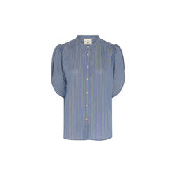 HMTulin shirt, blue stripe, Heartmade