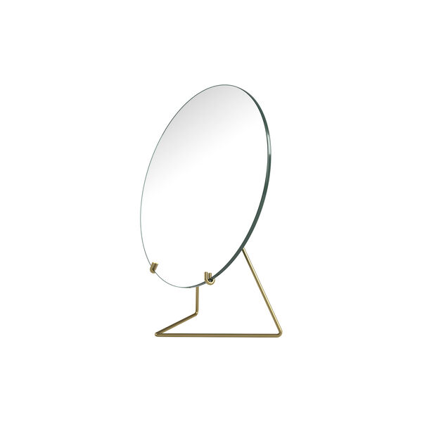 Standing Mirror, brass Standing Mirror, brass, MOEBE