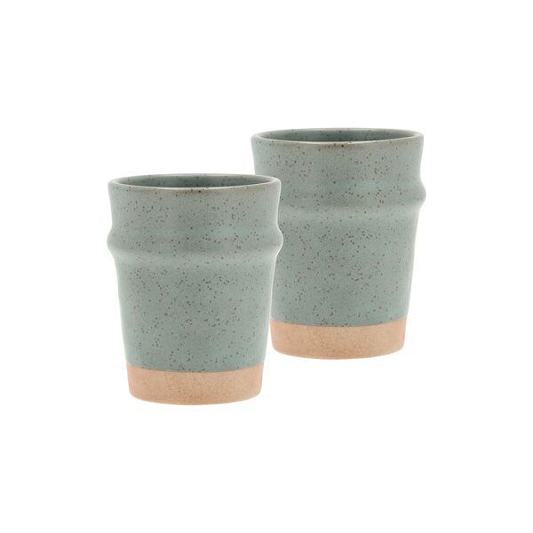Evig Mug 2 pcs, green, Villa Collection