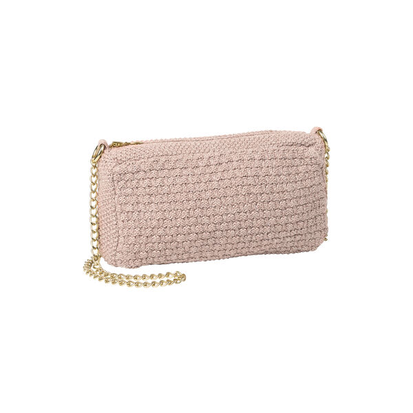 Knitted Clutch Chain Petra, husted violet, By LOHN