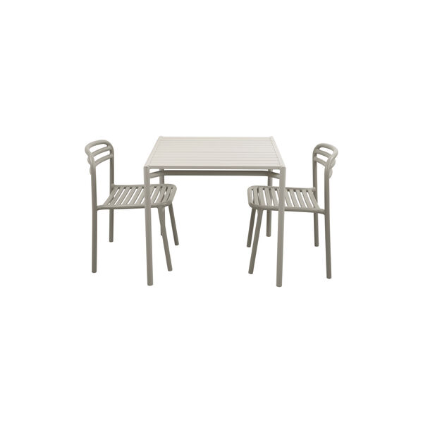 Bliss Dining Table incl. 2 Bliss Chairs, sand, Cane-line