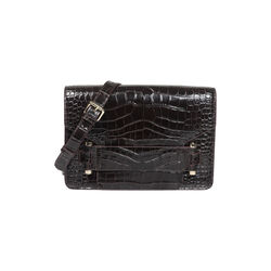 Jolie Grande bag, brown croco, Naledi Copenhagen