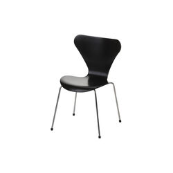 Miniature Series 7&trade; Chair, Black, Fritz Hansen