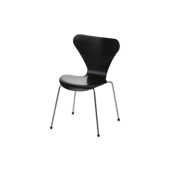 Miniature Series 7&trade; Chair, Black, Fritz Hansen