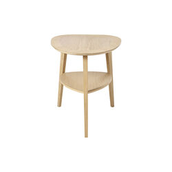 Heart Table, white oiled oak, Aakjaer Furniture