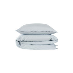 Stone Washed Junior Duvet Cover, dusty blue, Geismars Væverier