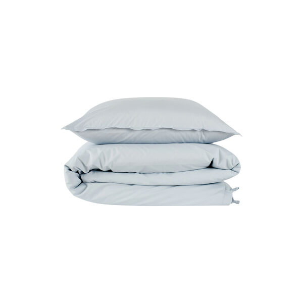 Stone Washed Junior Duvet Cover, dusty blue, Geismars Væverier