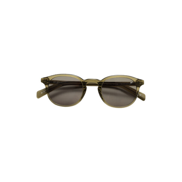 Alden Sunglasses, transparent green, AY Studios