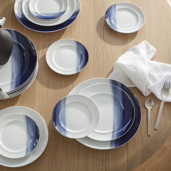 KOPPEL side plate 16 cm, shades of blue, Georg Jensen