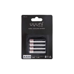 Alkaline Batteries AAAA 4 pcs, Uyuni Lighting