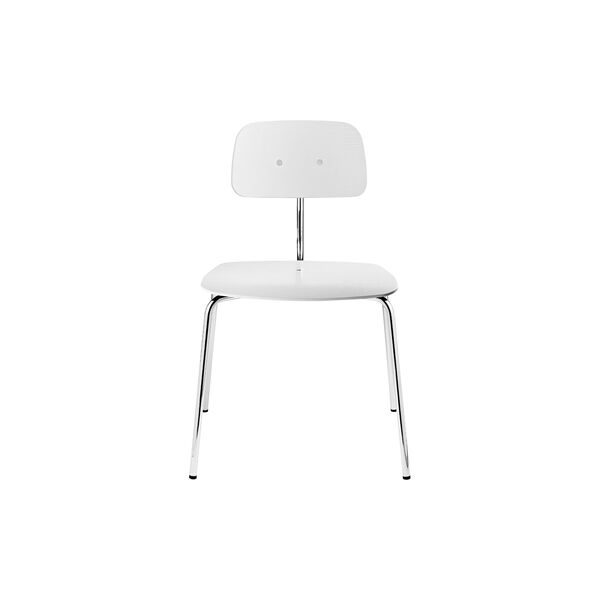 KEVI® 2060 Stacking Chair, white/chrome, Montana Furniture