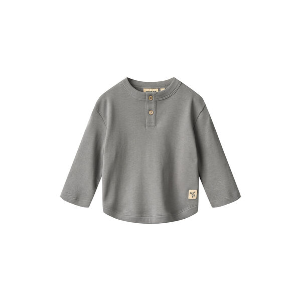 T-shirt L/S Osvald, flint, Wheat