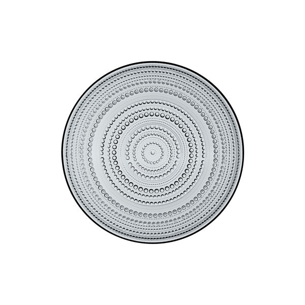 Kastehelmi Plate &Oslash; 32 cm, grey, Iittala