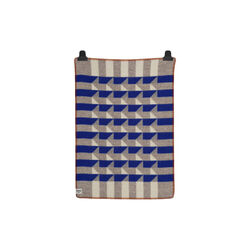 KVAM Baby Size Throw, blue, R&oslash;ros Tweed