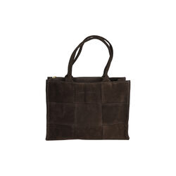 Cervino Vista Mid Tote Bag, chocolate brown, Luna Moon