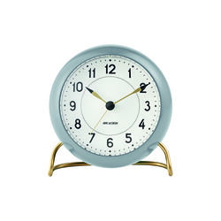 Station Table Watch, grey, Arne Jacobsen Clocks