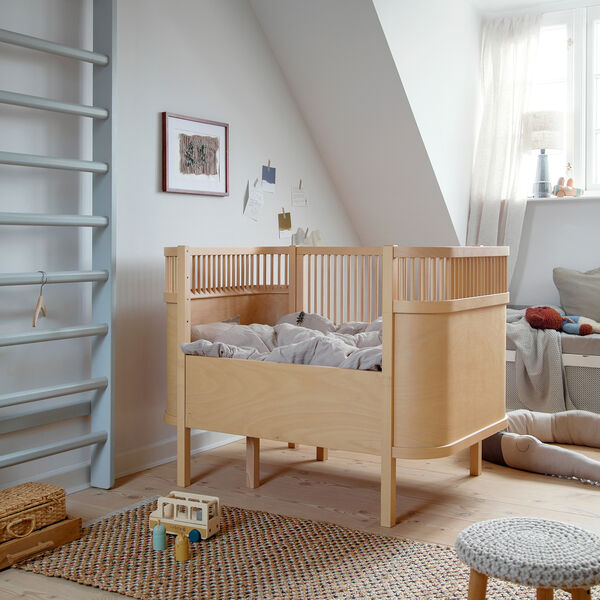 Sebra Bed Baby & Jr., wooden edition, Sebra