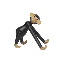 Kay Bojesen Mini Monkey, dark stained oak, Kay Bojesen Denmark