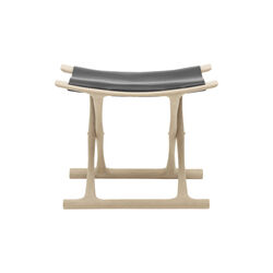OW2000 Egyptian Chair, soap treated oak/black, Carl Hansen & Søn
