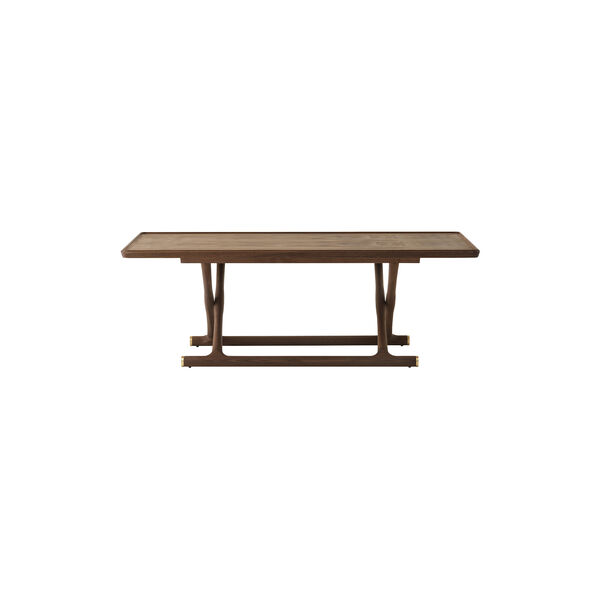 J&auml;ger Lounge Table | Walnut, Audo Copenhagen