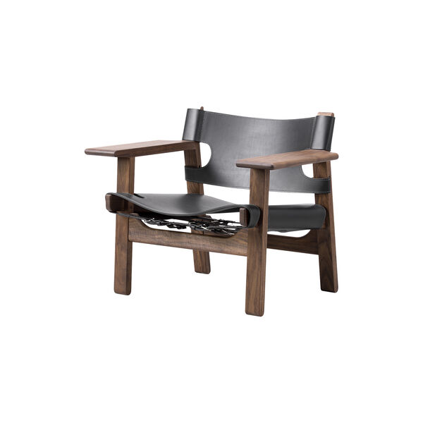 2226 The Spanish Chair, black/oiled walnut, Fredericia Furniture