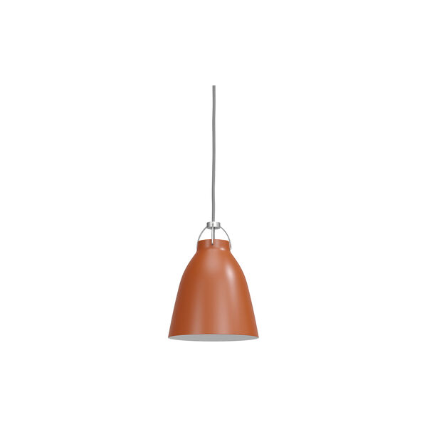 Caravaggio Matt P1 Pendant, rusty red, Fritz Hansen