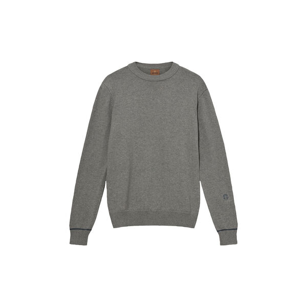 MMGBarella Crew Knit, grey melange MMGBarella Crew Knit, grey melange, MOS MOSH Gallery