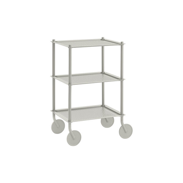Flow Trolley 3-Layer, grey, Muuto
