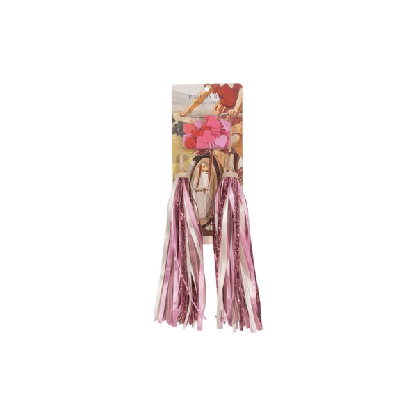 Bicycle Streamers and Beads, pink glitter, Konges Sløjd