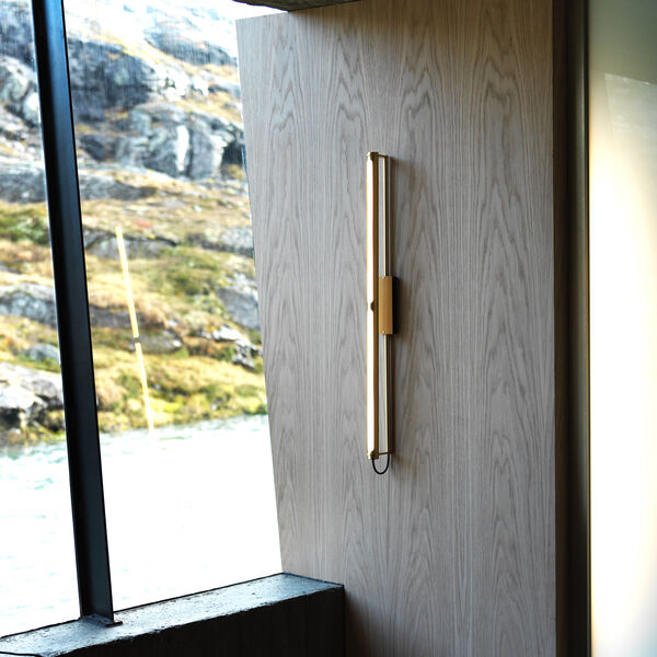 Bloomsbury Wall Lamp Hardwired, brass Bloomsbury Wall Lamp Hardwired, brass, Rubn