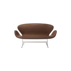 Swan Sofa™ 3321 2-seater Sofa, walnut, Fritz Hansen