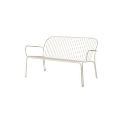 Thorvald SC110 Outdoor Lounge Sofa, ivory, &Tradition