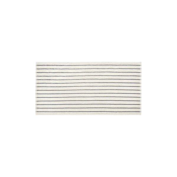 ARTO Hand towel towel thin stripes, moonbeam/magnet, Blomus