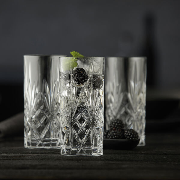 Melodia Highball 6 pcs, Lyngby Glas