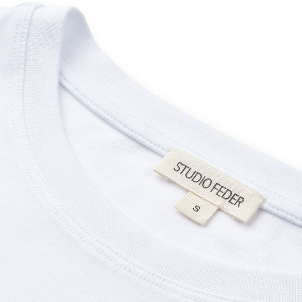 Freya Longsleeve T-Shirt, white, Studio Feder