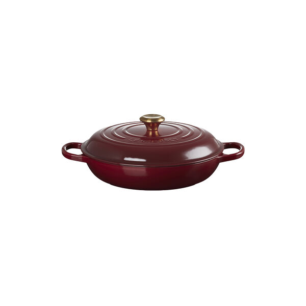 Signature cast iron buffet pot 30 cm, garnet, Le Creuset