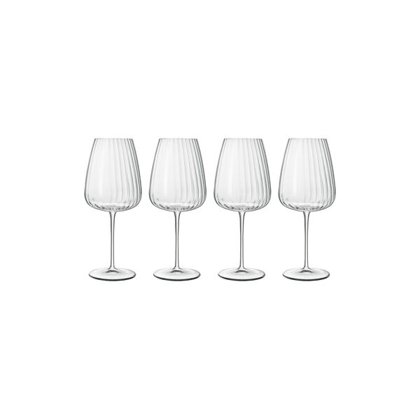 Optica Red Wine Glasses Bordeaux 4 pcs Optica Red Wine Glasses Bordeaux 4 pcs, Luigi Bormioli
