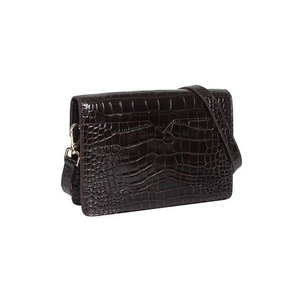 Jolie Grande bag, brown croco, Naledi Copenhagen