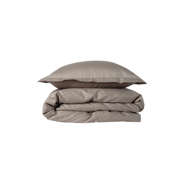 Sateen Woven Pinstriped Bed Linen, light grey Sateen Woven Pinstriped Bed Linen, light grey, Geismars Væverier