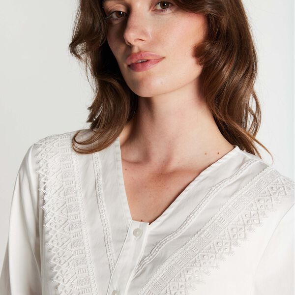 7266RDFPrylora shirt, white, RUE de FEMME