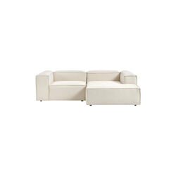 Lennon Modular Corner Sofa, woven off white, Westwing Collection