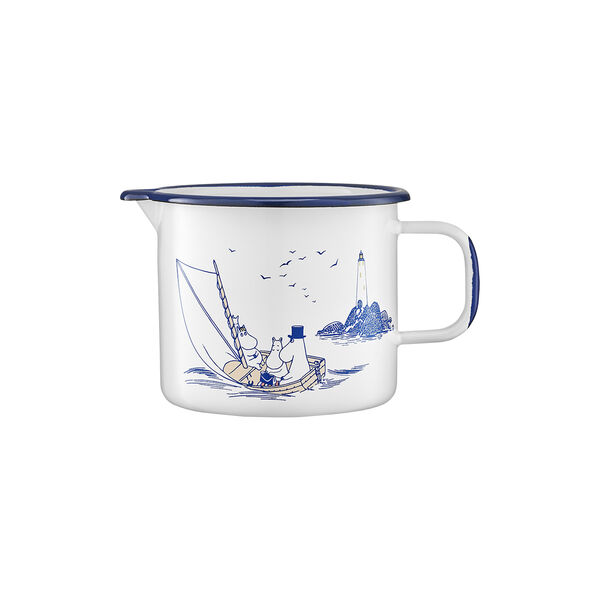 Moomin enamel jug Moomin enamel jug, Muurla