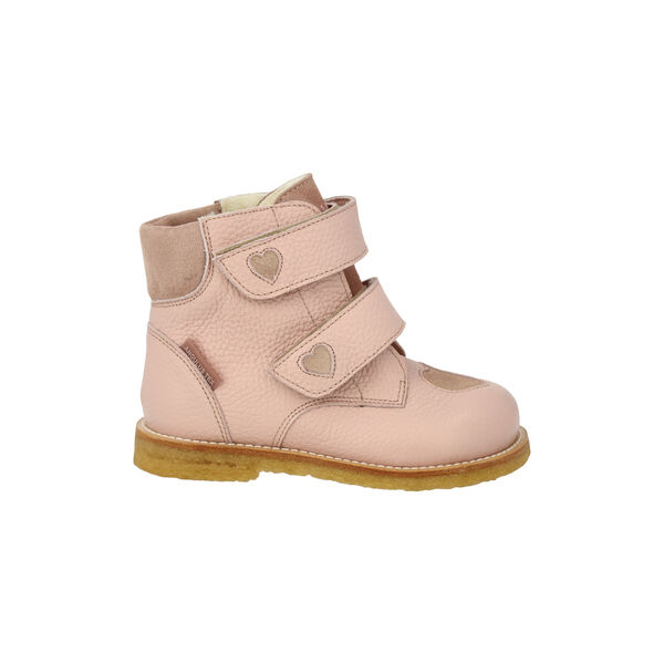 Velcro TEX Boot, faded rose/multi glitter, ANGULUS