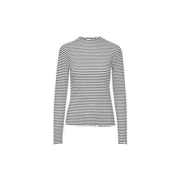 CandaceKB Stripe LS, egret/meteorite stripe CandaceKB Stripe LS, egret/meteorite stripe, Karen by Simonsen