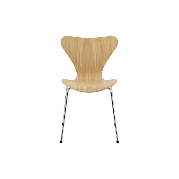 Series 7&trade; 3107 Chair, lacquered oak/chrome, Fritz Hansen