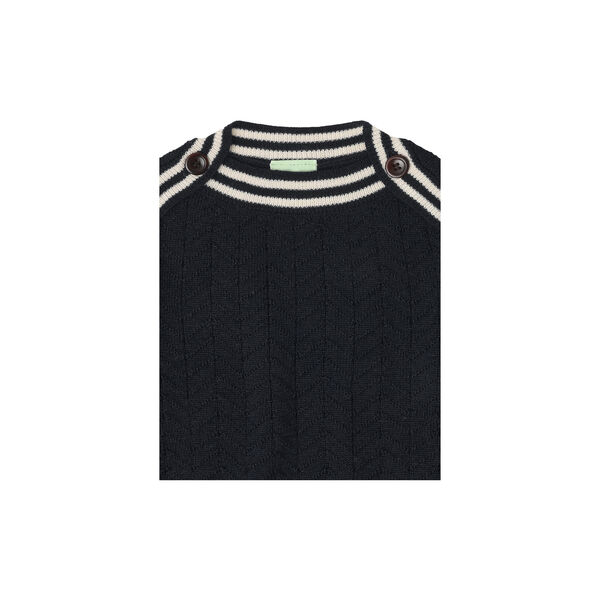 Baby ZigZag Blouse, dark navy, FUB