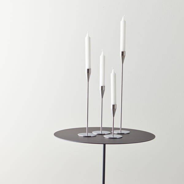 Jupiter candle holder 29 cm, stainless steel Jupiter candle holder 29 cm, stainless steel, Piet Hein
