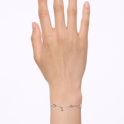 Swift Bracelet 02, silver, Maria Black